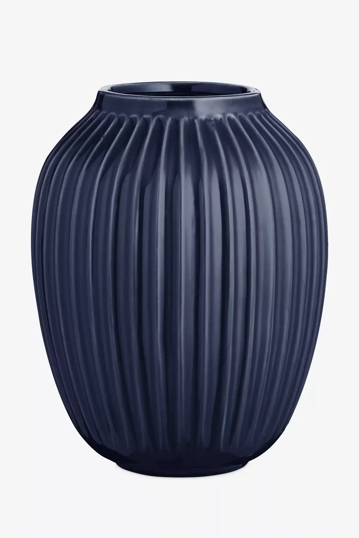 Burgundy modern vase